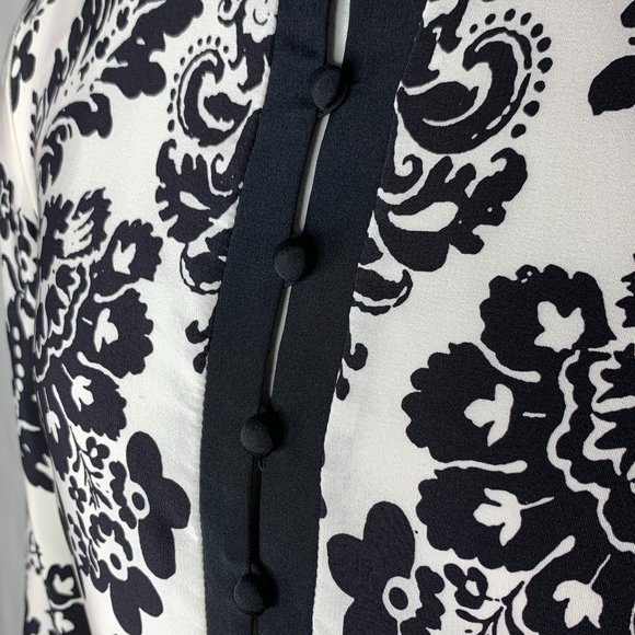 Neiman Marcus Exclusive 100% Silk Long Sleeve Dress - Picture 5 of 12